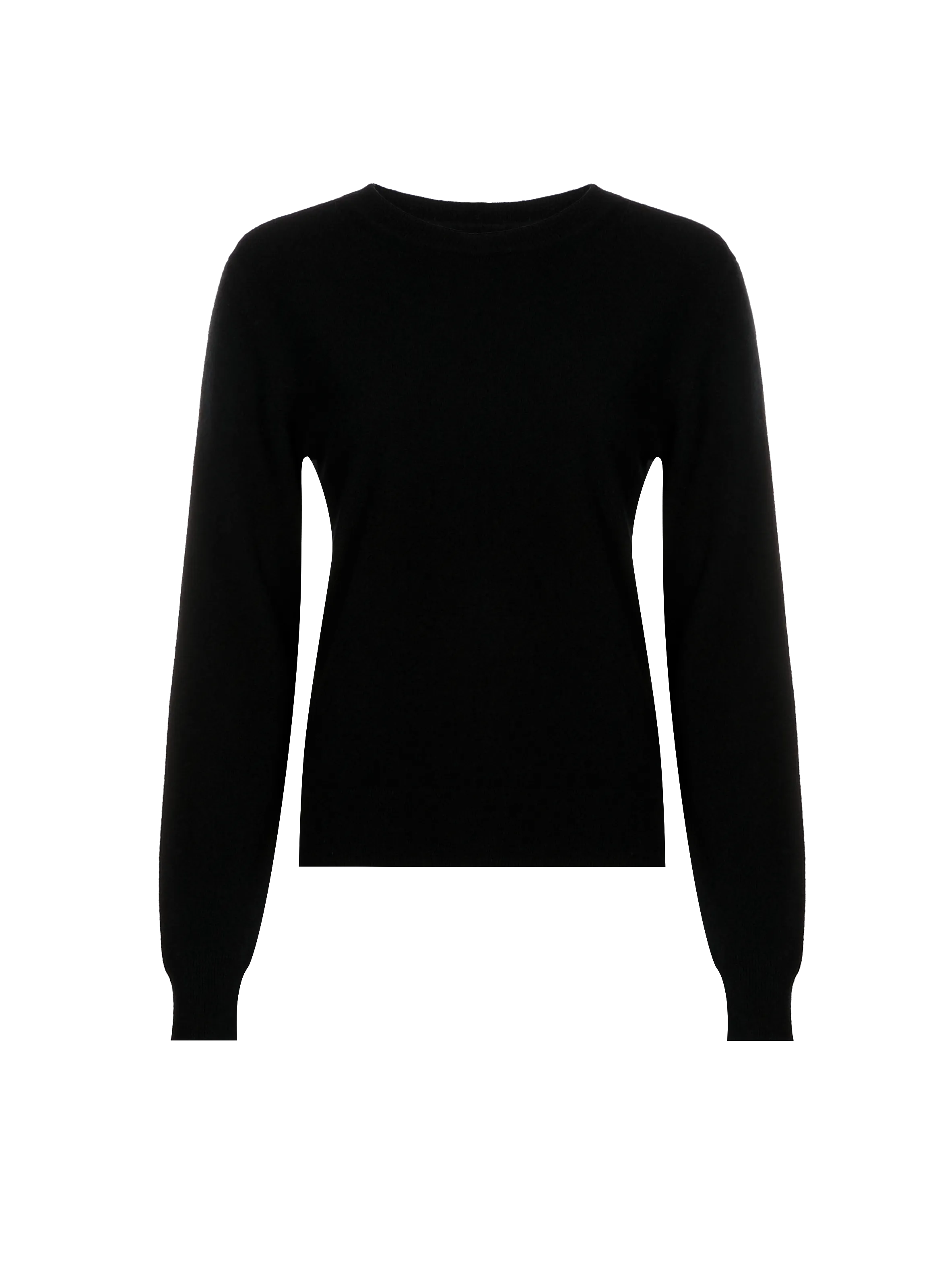 Saison 1865  Straight cashmere sweater - Black