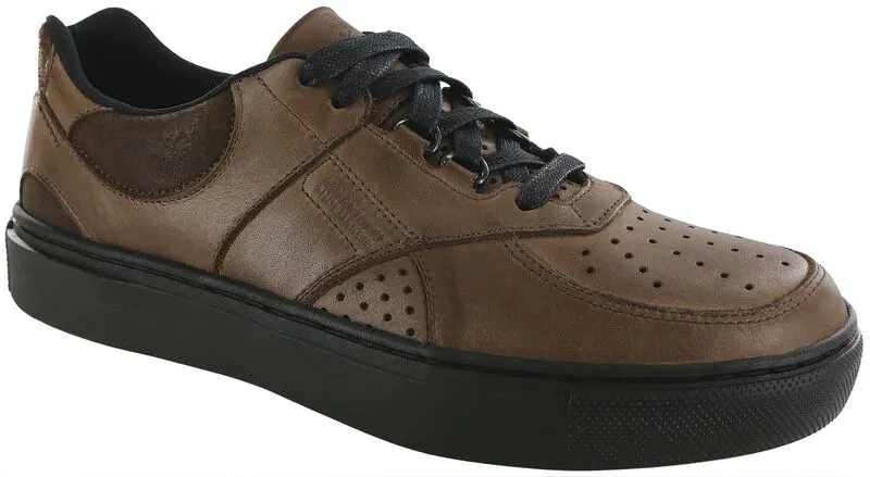 SAS Men's High Street Lace Up Sneaker Mahogany