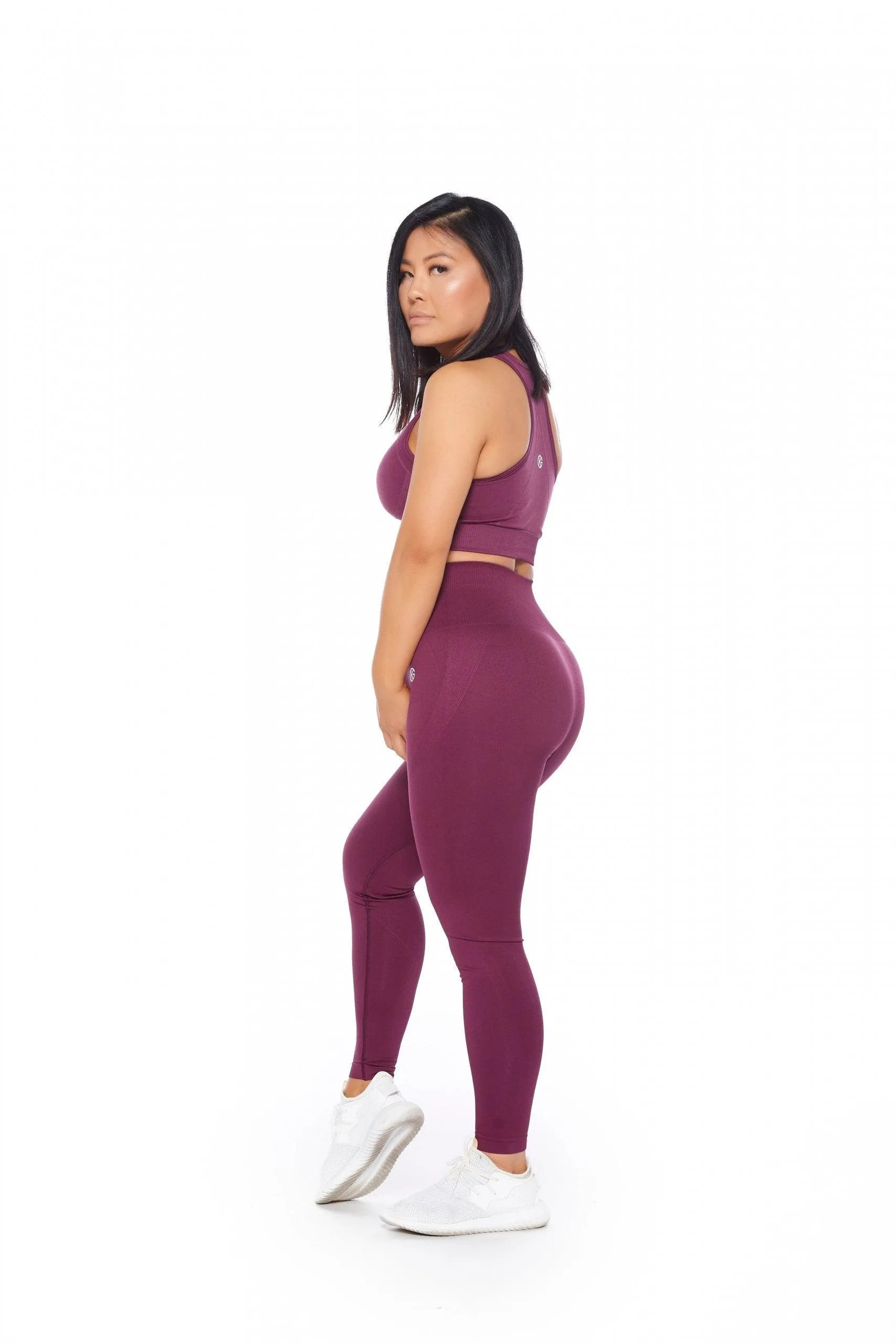 Seamless Leggings - Wine