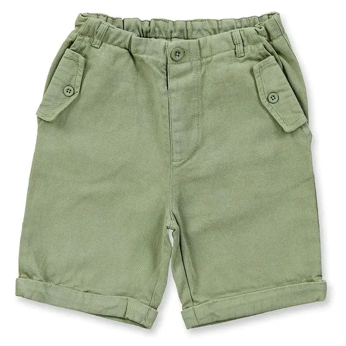 Sense Organics Olive Ulli Twill Shorts