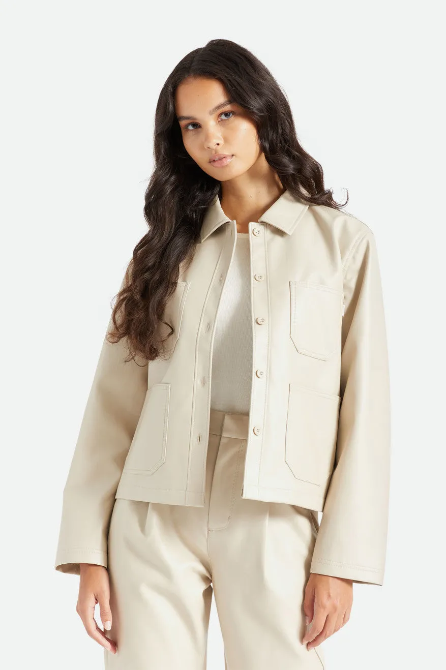 Survey Boxy Chore Coat - Beige