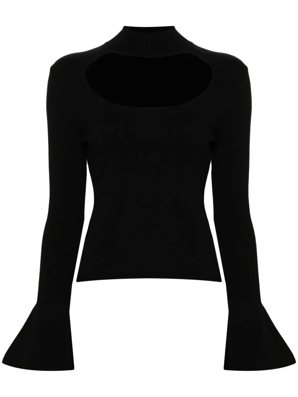 Sweater with cut-out