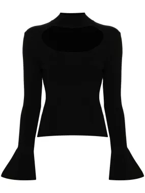 Sweater with cut-out