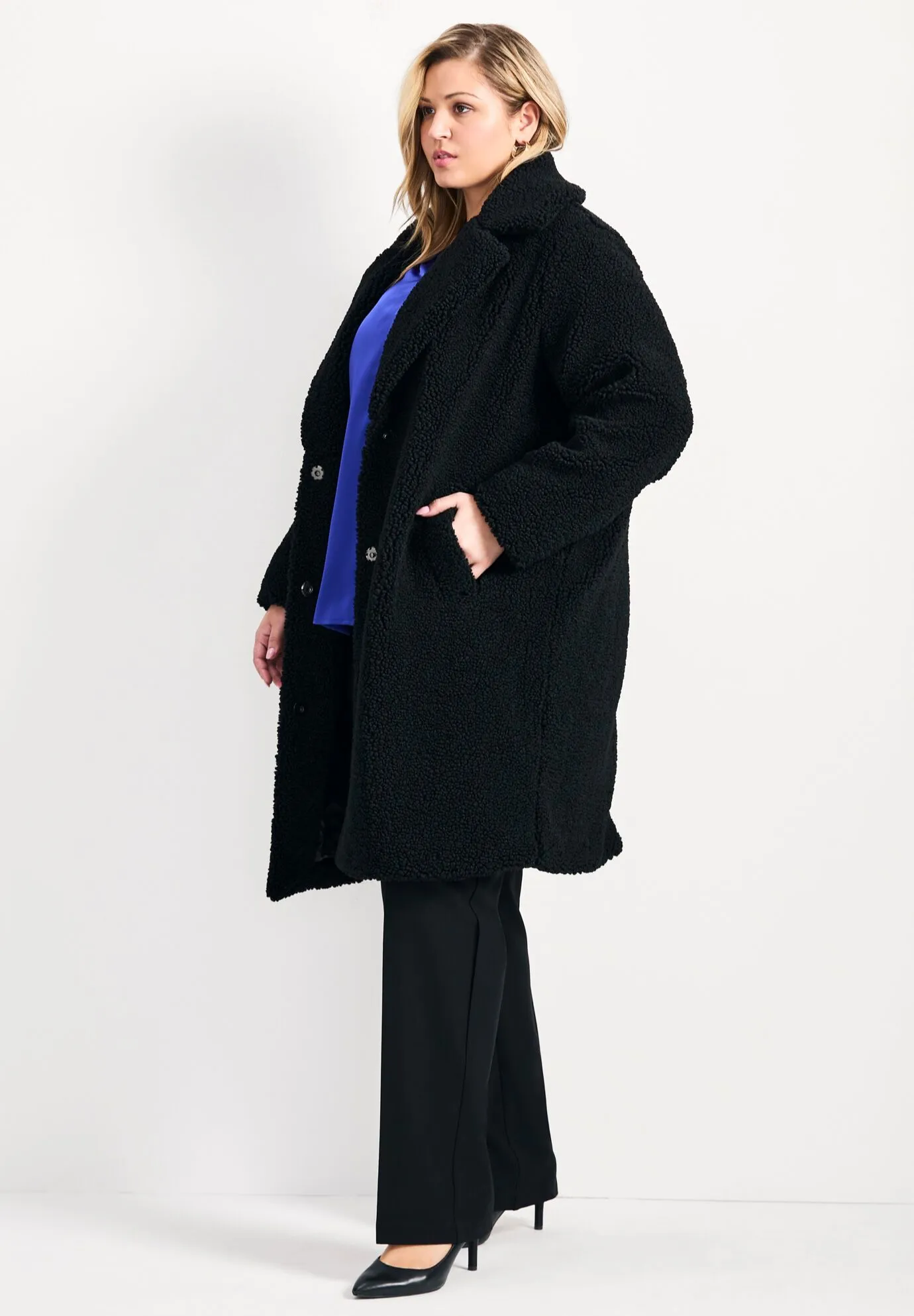 Teddy Longline Coat