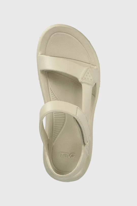 Teva sandals men's beige color