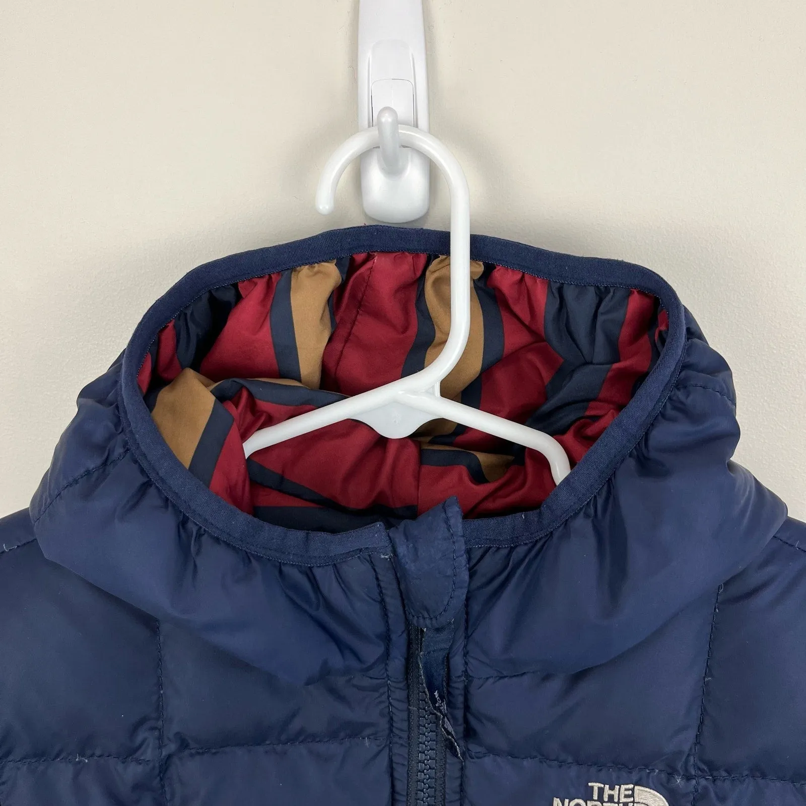 The North Face Boys Reversible 550 Down Winter Coat 3T