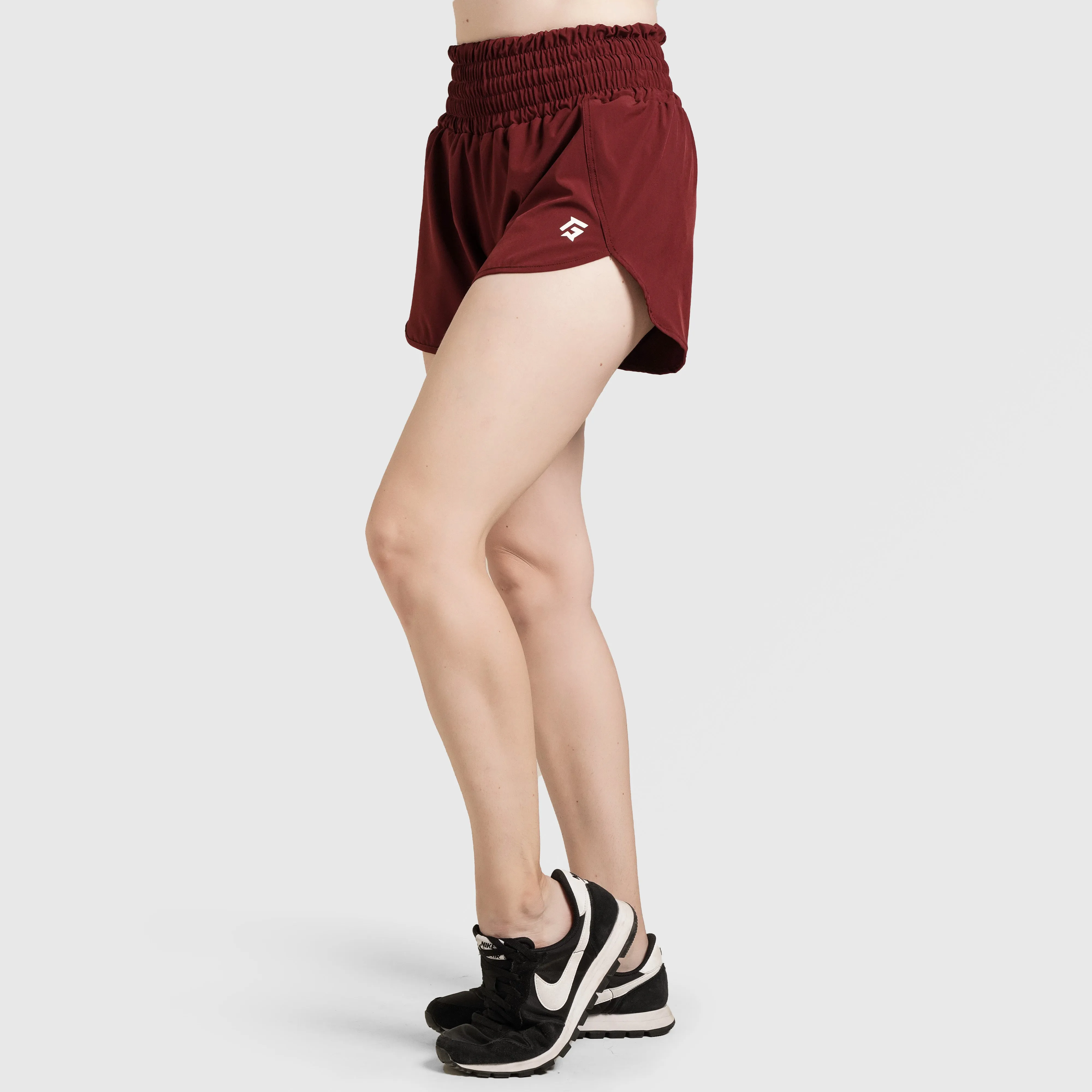 Tide Shorts (Maroon)