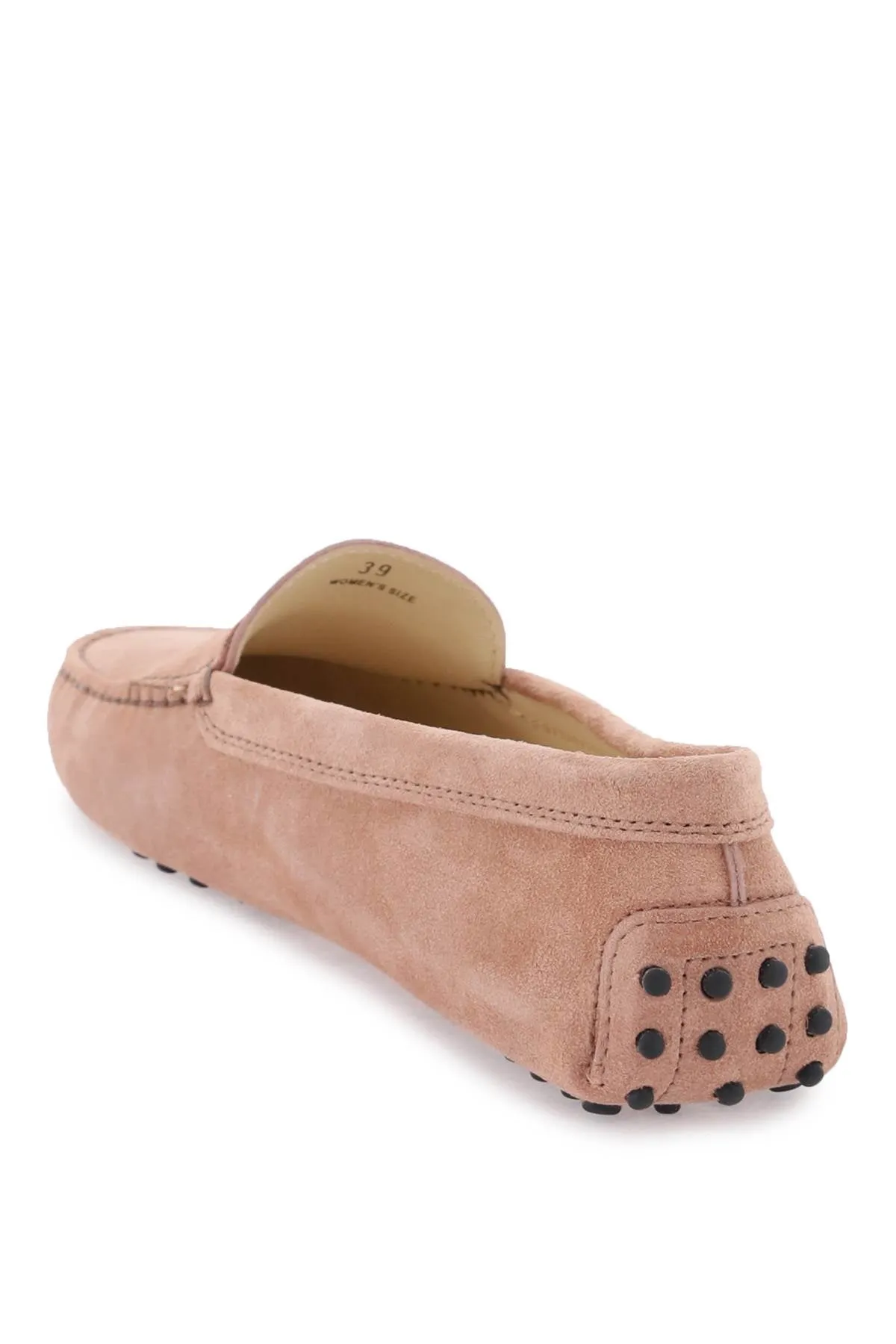 TOD'S Women’s Suede Loafers with Pebble Sole