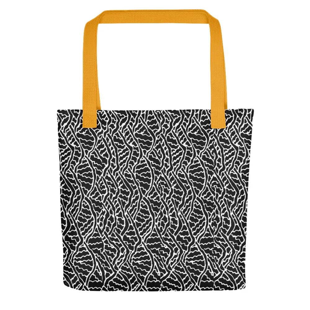 Tote bag Waves and Waves