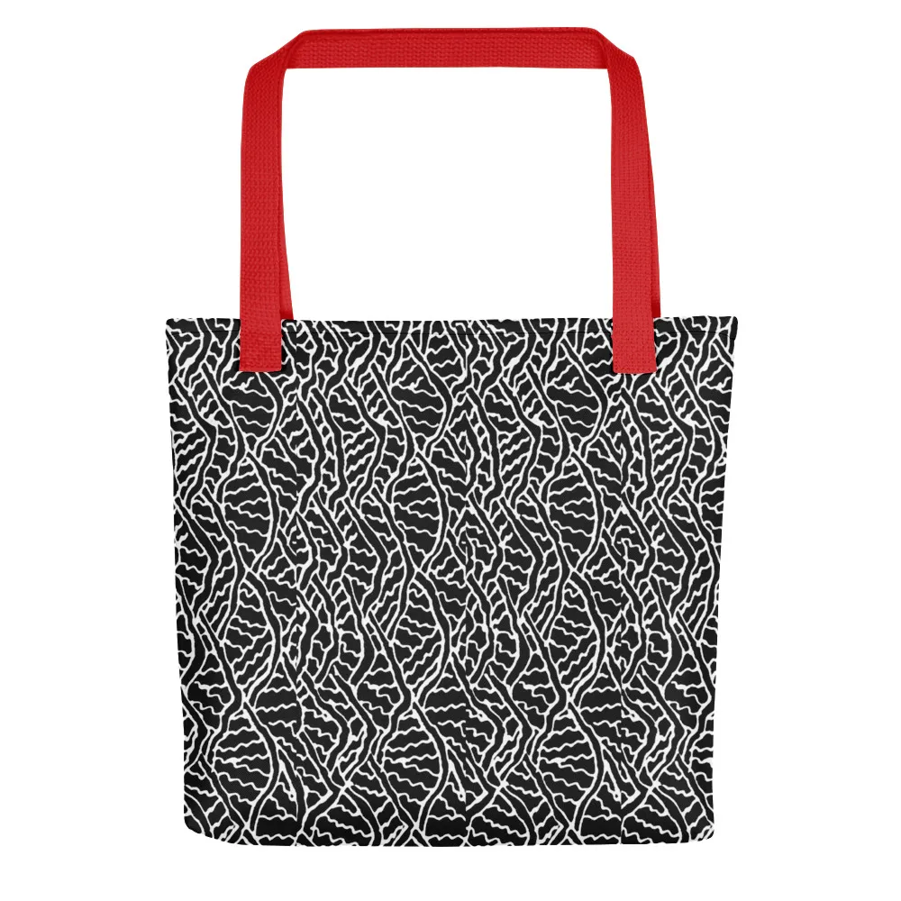 Tote bag Waves and Waves