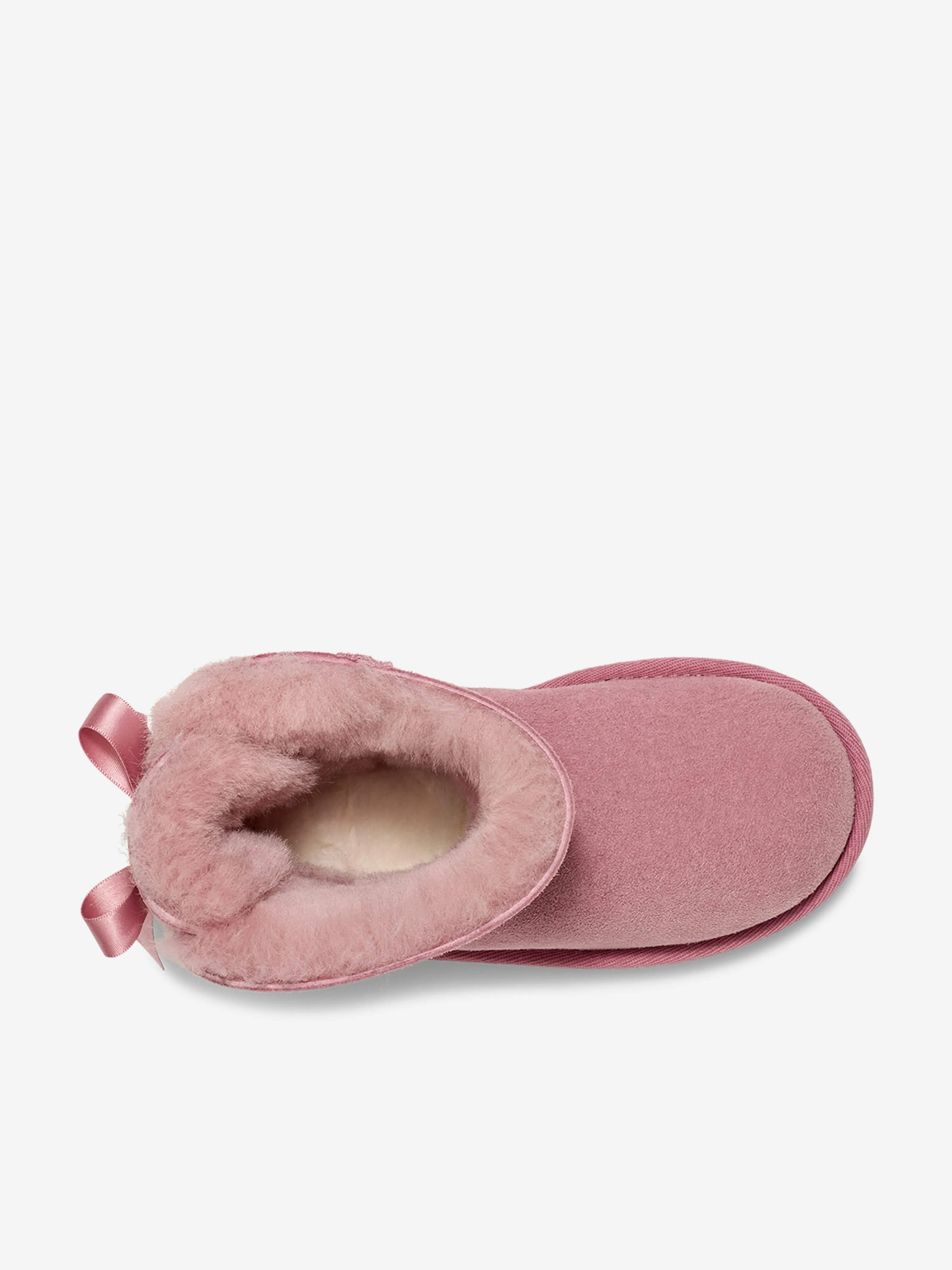 UGG Girls Mini Bailey Bow II Boots in Pink