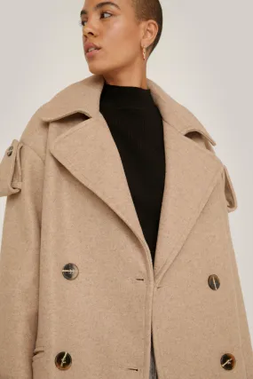 Ultimate Faux Wool Trench Coat