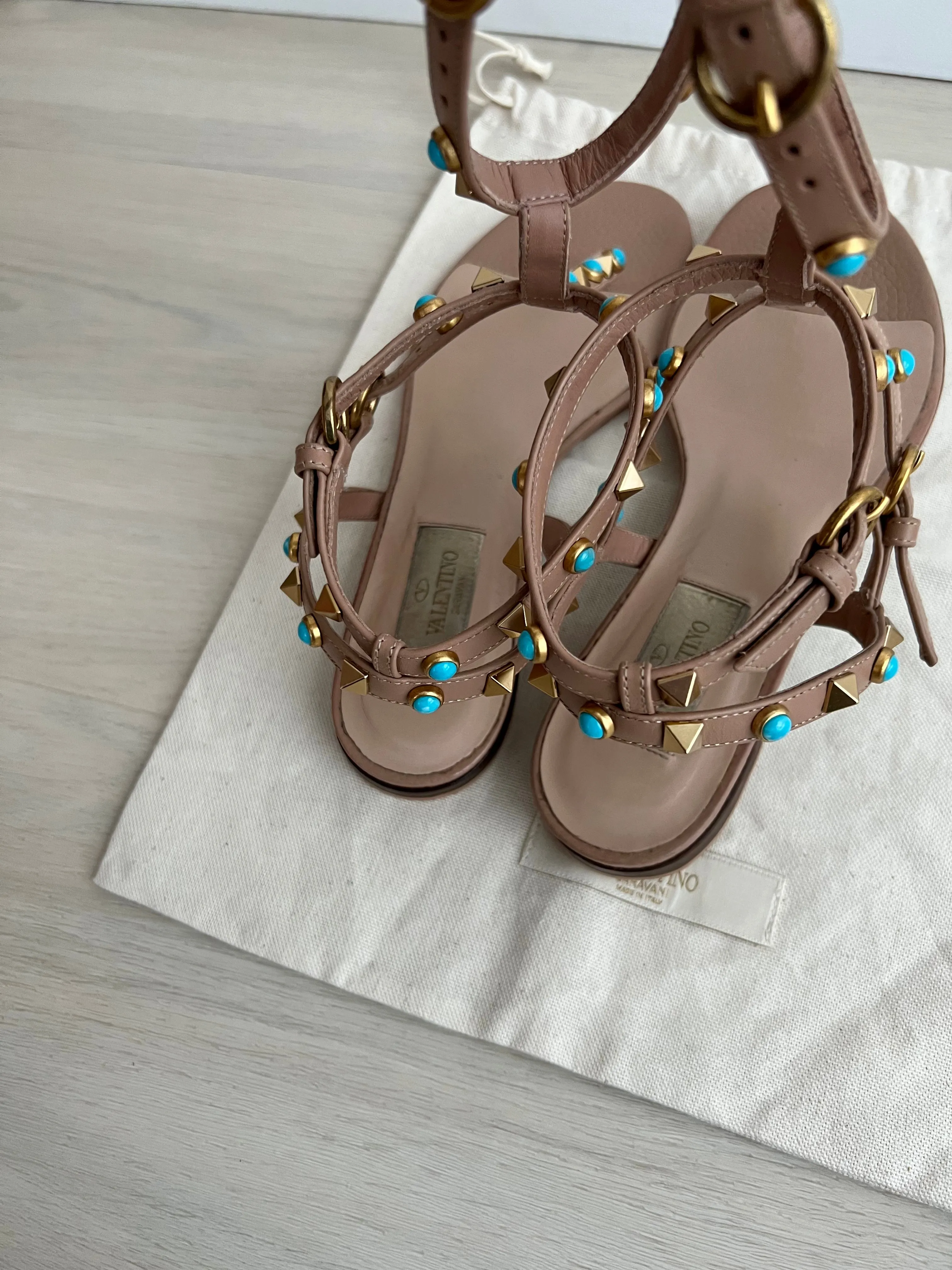 Valentino Garvani Rockstud Sandals