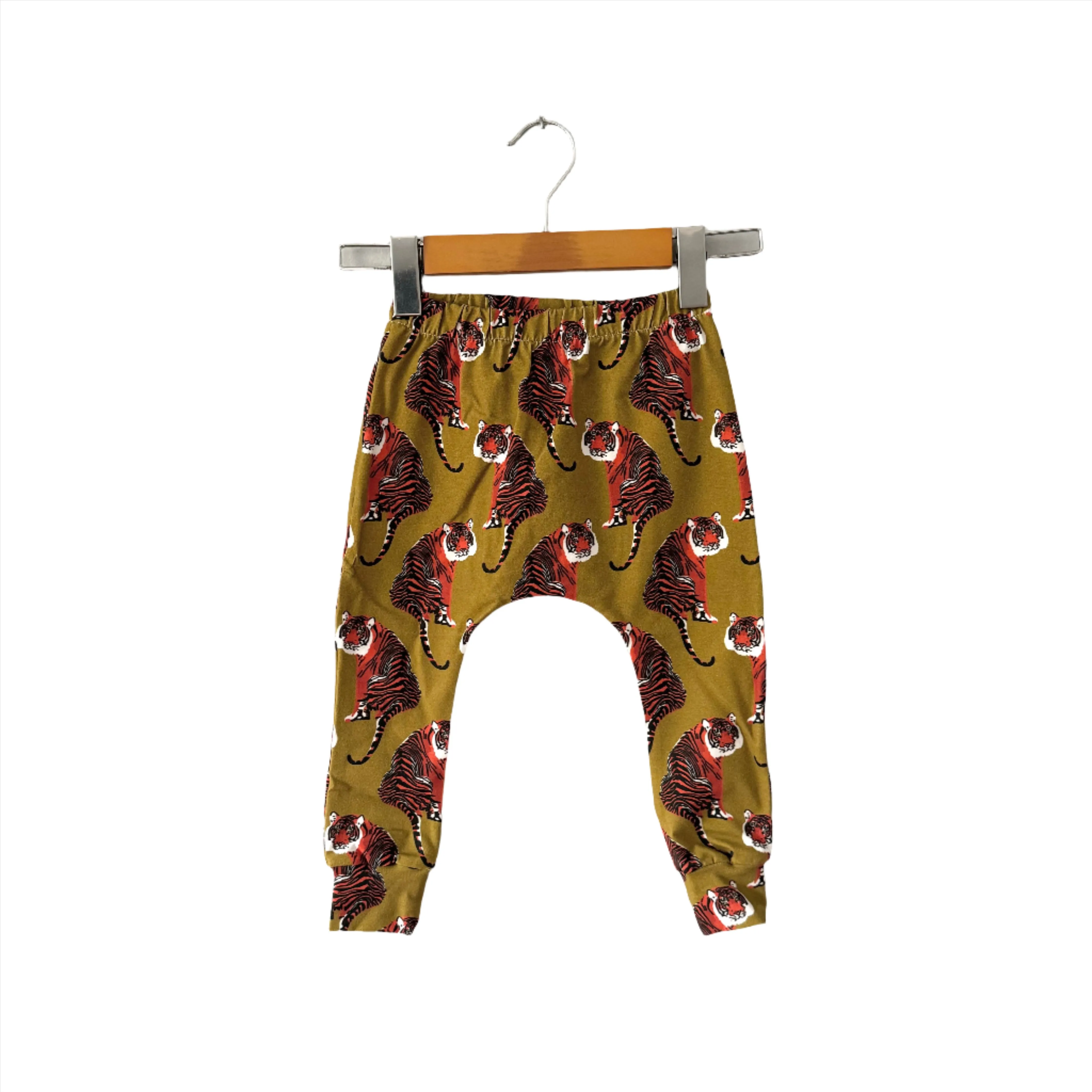 Willbird / Joggers - Tigers On Ochre / 9-12M