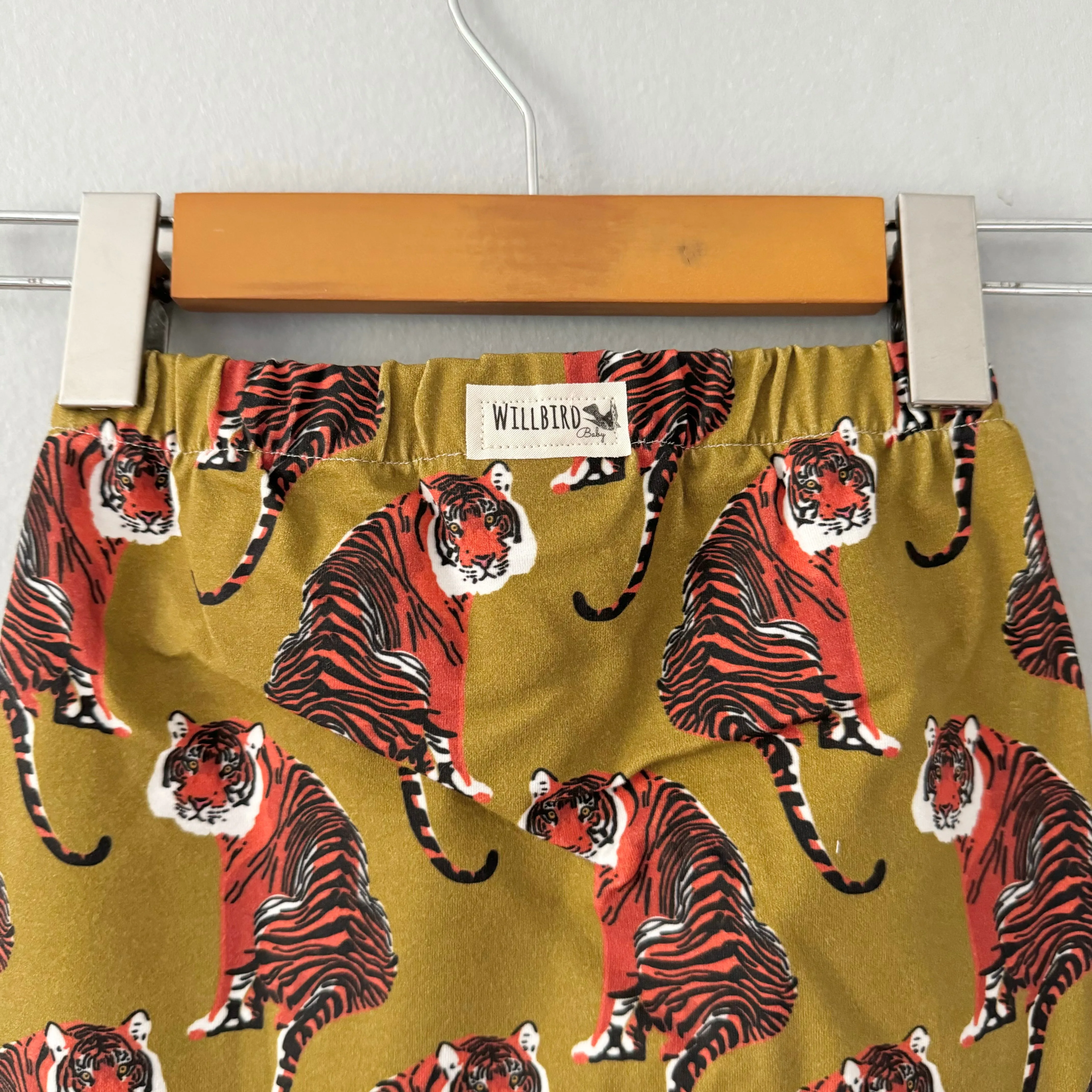 Willbird / Joggers - Tigers On Ochre / 9-12M