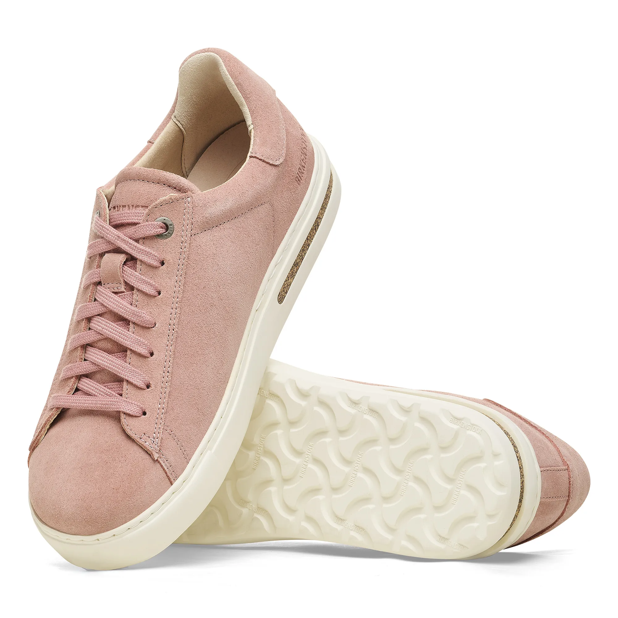 Women’s Birkenstock Bend Low Sneaker – Pink Clay Suede