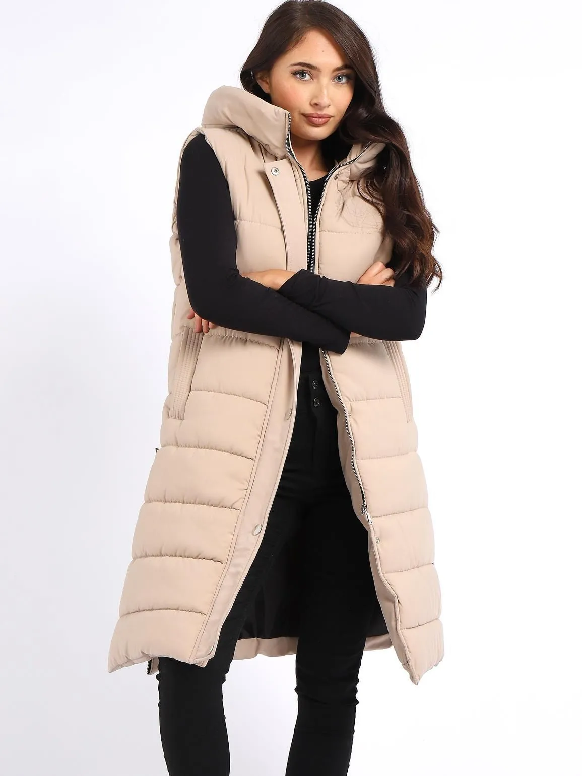 Womens Longline Bodywarmer Jacket