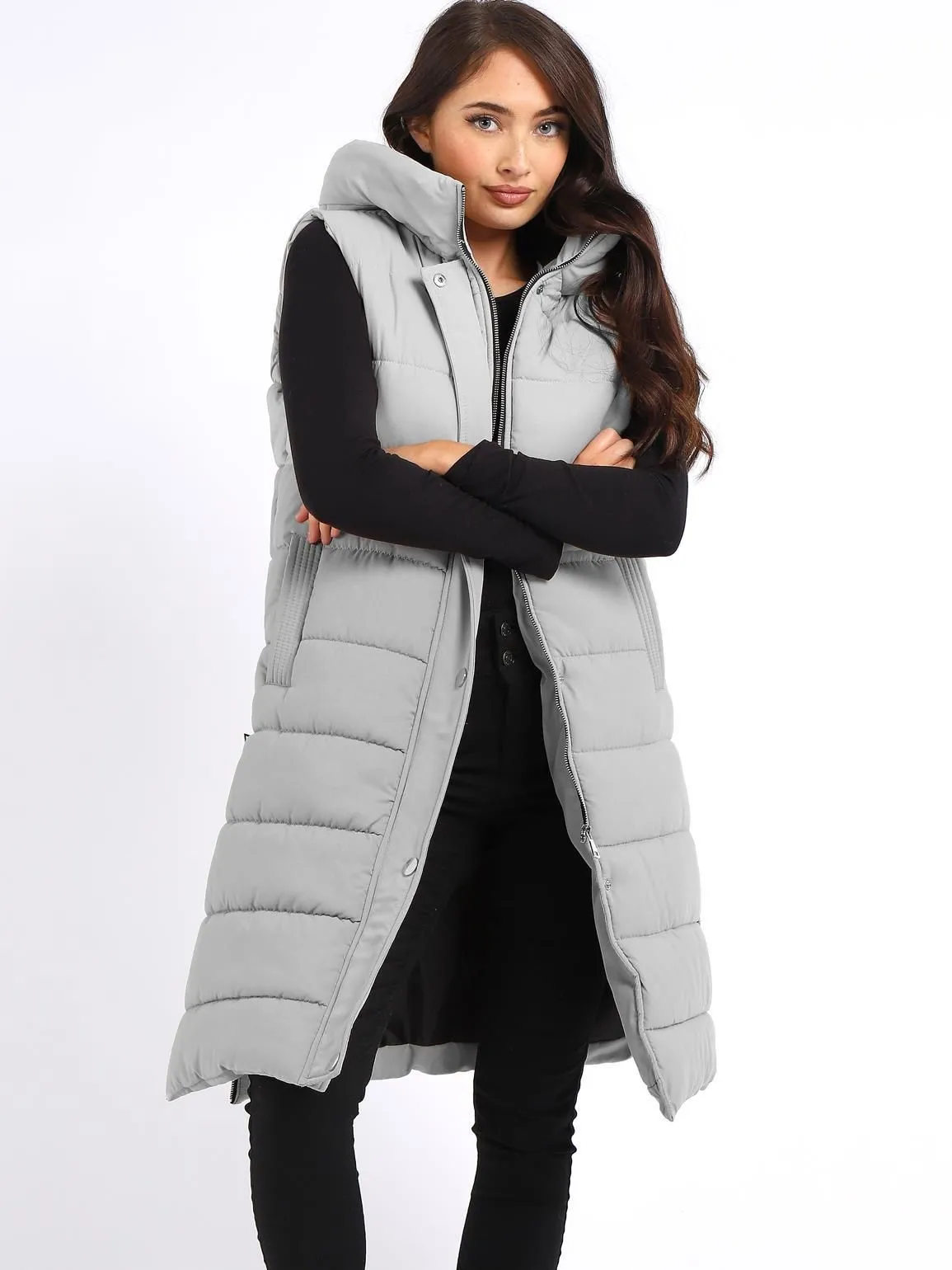 Womens Longline Bodywarmer Jacket