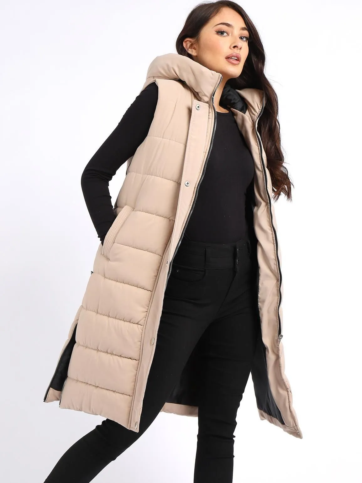 Womens Longline Bodywarmer Jacket