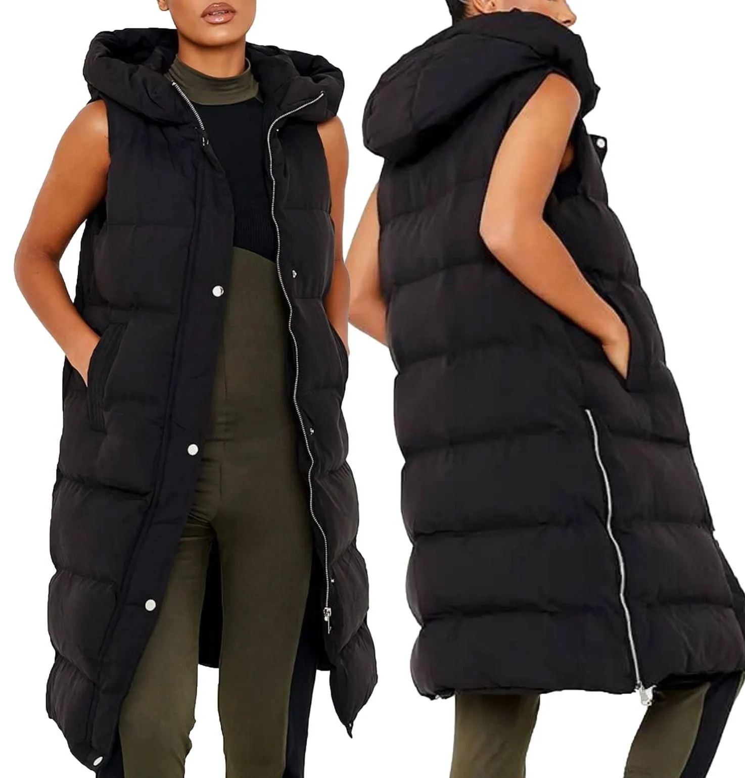 Womens Longline Bodywarmer Jacket