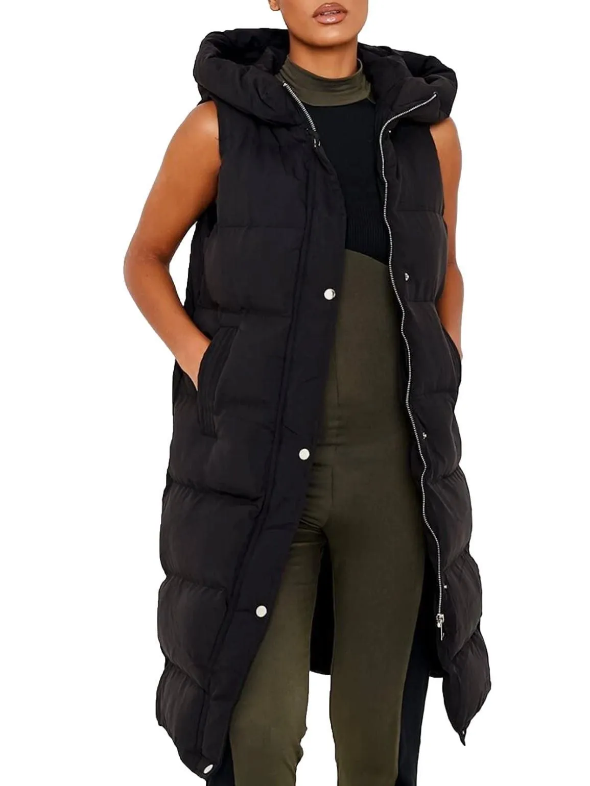 Womens Longline Bodywarmer Jacket