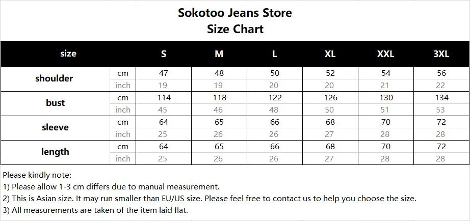 Xituodai Men's Rose Flower Bird Embroidery Black Jean Jacket Trendy Denim Coat Top OuterwearXituodai