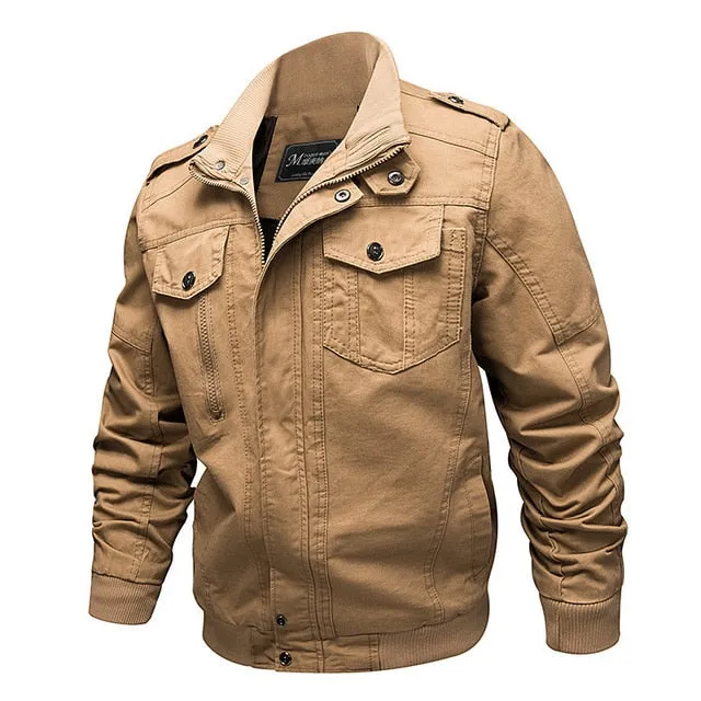 Xituodai New Mens Jackets Military MA-1 Style Army Jackets Male Brand Clothes Mens Bomber Jeans Jackets Plus Size M-6XL Streetwe