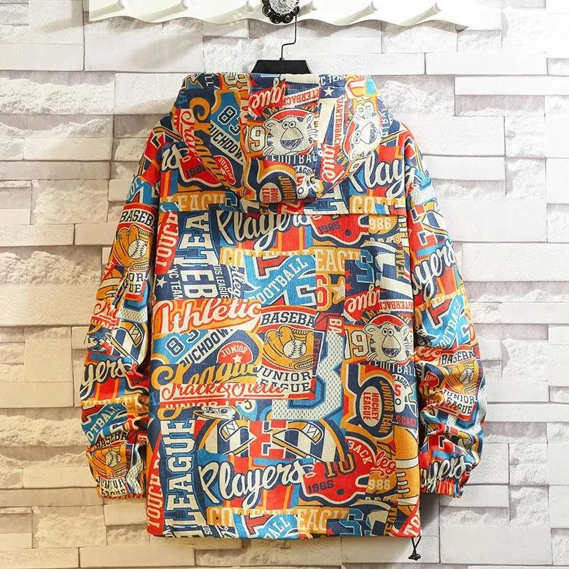 Xituodai Spring And Autumn New Jacket Male Hong Kong Fashion Brand Leisure Loose Hip Hop Trend Coat Popular Handsome Jacket Tide